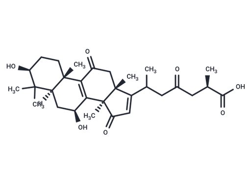 3β,7β-Dihydroxy-11,15,23-trioxo-lanost-8,16-dien-26-oic
