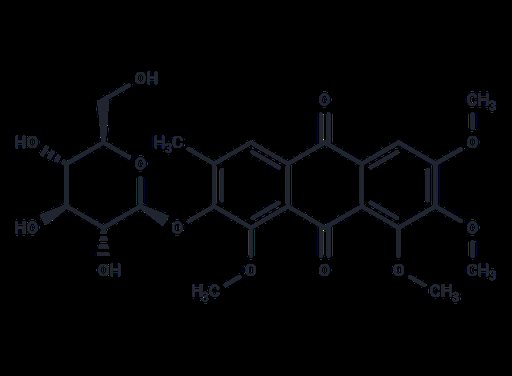 Chrysoobtusin 2-β-D-glucoside