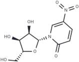 1-(b-D-Ribofuranosyl)-5-nitropyridine-2(1H)-one