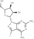 4,6-Diamino-3-iodo-1-(b-D-ribofuranosyl)-1H-pyrazolo[3,4-d]pyrimidine