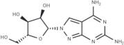 4,6-Diamino-2-(b-D-ribofuranosyl)-2H-pyrazolo[3,4-d]pyrimidine