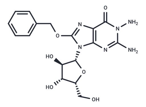 1-Amino-8-benzyloxy-9-(b-D-xylofuranosyl)guanine