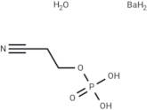 Barium cyanoethylphosphate monohydrate