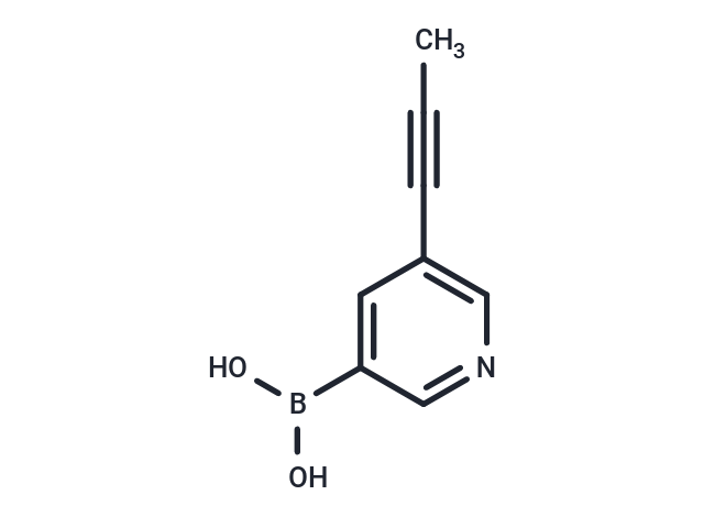 5-(Prop-1-ynyl)pyridine-3-ylboronic acid