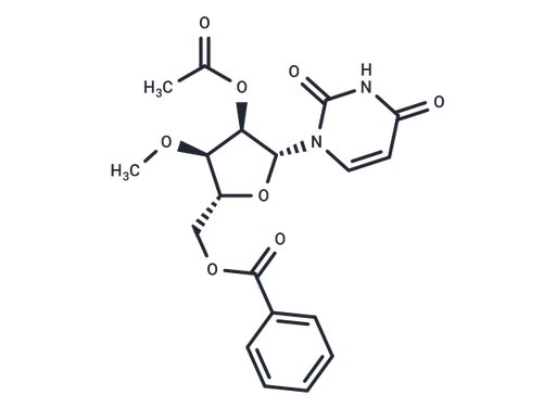 3'-O-Methyl-2'-O-acetyl-5'-O-benzoyluridine