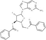 2-Aminopurine -9-β-D-(3’,5’-di-O-benzoyl-2’-deoxy-2’-fluoro)arabinoriboside