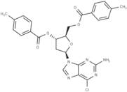 2-Amino-6-chloropurine-9-β-D-(2'-deoxy-3',5'-di-(O-p-toluoyl))riboside