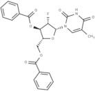 3’,5’-Di-O-benzoyl-2’-deoxy-2’-fluoro-5-methyl-β-D-arabinouridine