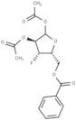 1,2-Di-O-acetyl-5-O-benzoyl-3-deoxy-3-fluoro-D-xylofuranose