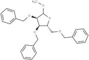 Methyl 2,3,5-tri-O-benzyl-D-ribofuranoside