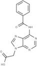 6-Benzoylamino-9H-purine-9-acetic acid