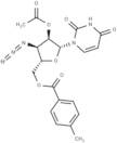 2’-O-Acetyl-3’-azido-5’-O-(p-Toluoyl))-3’-deoxyuridine