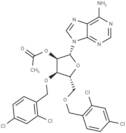 2’-O-Acetyl-3,5-bis-O-(2,4-dichlorobenzyl)adenosine