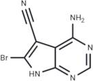 4-Amino-6-bromo-5-cyano-7H-pyrrolo[2,3-d]pyrimidine