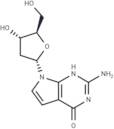 7-Deaza-2'-deoxyguanosine; 2-Amino-7-(2-deoxy-b-D-ribofuranosyl)-7H-pyrrolo[2,3-d]pyrimidin-4(3...