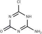 2-Amino-4-chloro-6-hydroxy-s-triazine