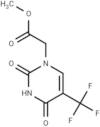 5-Trifluoromethyluracil-1-yl acetic acid methyl ester