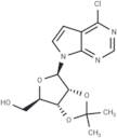 4-Chloro-7-(2,3-O-isopropylidene-β-D-ribofuranosyl)-7H-pyrrolo[2,3-d]pyrimidine