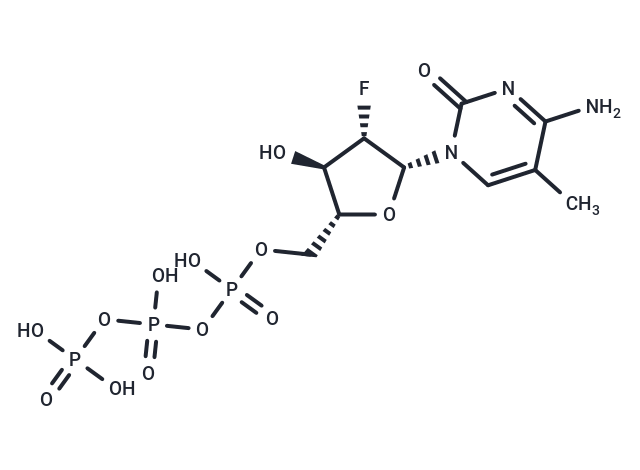 2’-Deoxy-2’-fluoro-5-methyl-araobinocytidine 5’-triphosphate triethyl ammonium salt(79570-62-0 ...