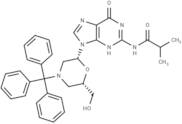 N2-Isobutyryl-N-trityl-morpholino guanosine