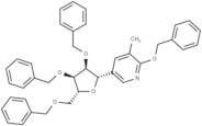 5-(2,3,5-Tri-O-benzyl-β-D-ribofuranosyl)-3-methyl-2-benzyloxypyridine