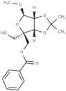 5-O-Benzoyl-4-C-hydroxymethyl-2,3-O-isopropylidene-1-O-methyl-β-D-ribofuranose