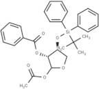 1-O-Acetyl-2-O-benzoyl-3-O-tert-butyldiphenylsilyl-L-threofuranose