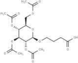 3-Carbosypropyl 2,3,4,6-tetra-O-acetyl-β-D glucopyranoside