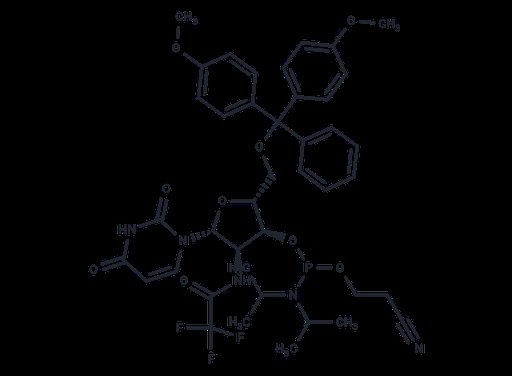 2'-Deoxy-2'-(N-trifluoroacetyl)amino-5'-O-DMTr-uridine 3'-CED phosphoramidite