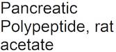 Pancreatic Polypeptide, rat acetate