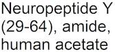 Neuropeptide Y (29-64), amide, human acetate