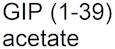 GIP (1-39) acetate