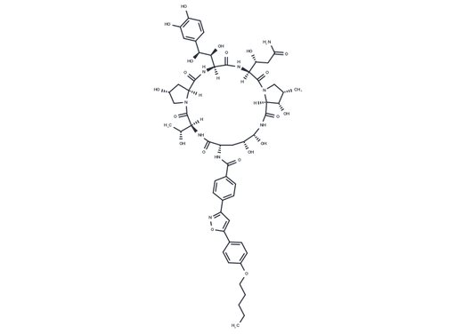 Micafungin metabolite M1