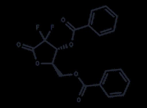 2-Deoxy-2,2-difluoro-D-erythro-pentonic acid γ-Lactone 3,5-dibenzoate