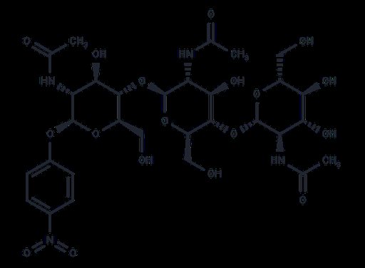 4-Nitrophenyl β-D-N,N',N''-triacetylchitotriose