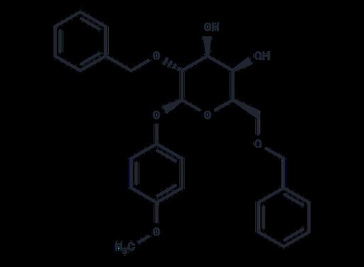 4-Methoxyphenyl 2,6-Di-O-benzyl-β-D-galactopyranoside