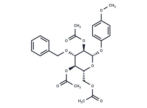 4-Methoxyphenyl 2,4,6-Tri-O-acetyl-3-O-benzyl-β-D-glucopyranoside