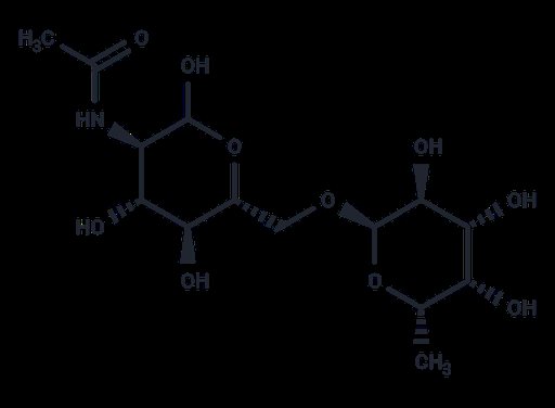 2-Acetamido-2-deoxy-6-O-(α-L-fucopyranosyl)-D-glucopyranose