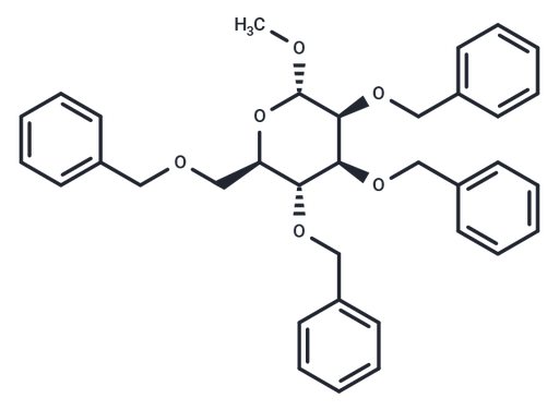 Methyl-2,3,4,6-tetrakis-O-(phenylmethyl)-α-D-mannopyranoside