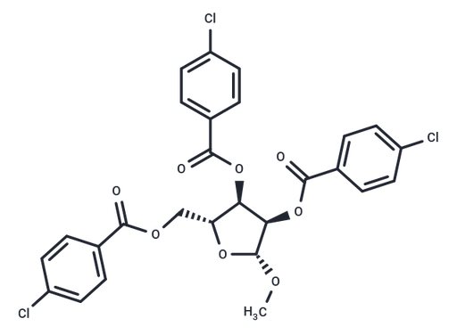β-D-Ribofuranoside,methyl,tris(4-chlorobenzoate)