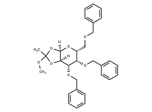 3,4,6-Tri-O-benzyl-α-D-galactopyranose 1,2-methyl orthoacetate