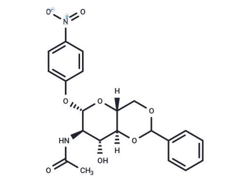 p-Nitrophenyl 2-acetamido-2-deoxy-4,6-benzylidene-β-D-glucopyranoside