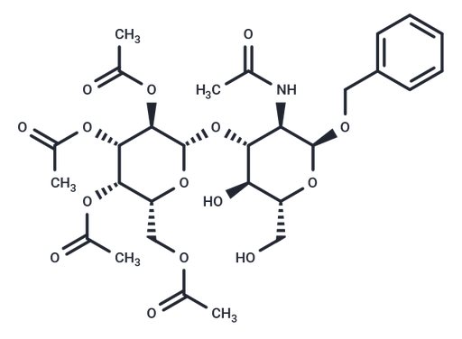 Benzyl 2-acetamido-3-O-(2,3,4,6-tetra-O-acetyl-β-D-galactopyranosyl-2-deoxy-α-D-glucopyranoside