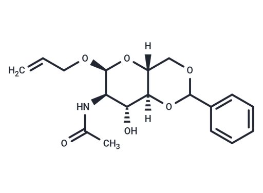 Allyl 2-(acetylamino)-2-deoxy-4,6-O-(phenylmethylene)-α-D-glucopyranoside