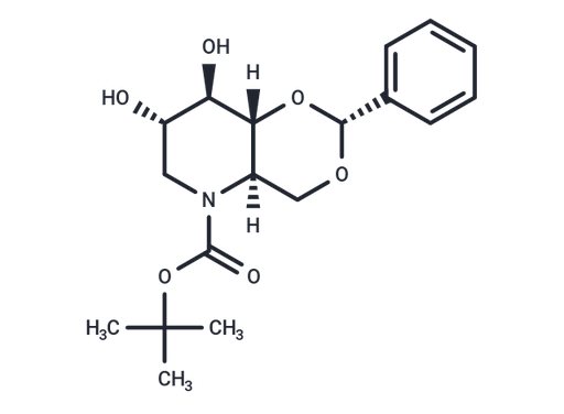 4,6-O-Benzylidene-N-(tert-butoxycarbonyl)-1,5-imino-D-glucitol