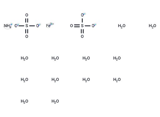 Ammonium iron(III) sulfate dodecahydrate