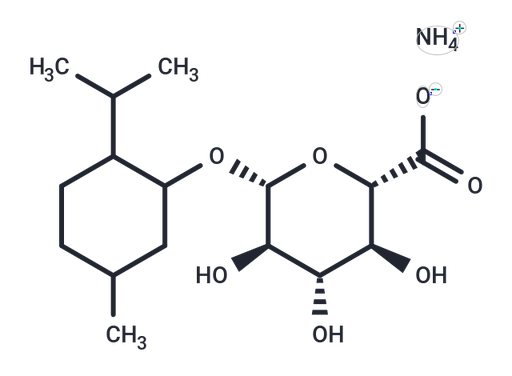 Mentholglucuronic acid ammonium