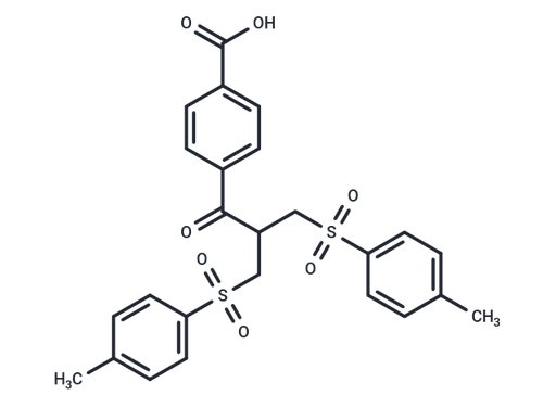 4-(3-Tosyl-2-(tosylmethyl)propanoyl)benzoic acid