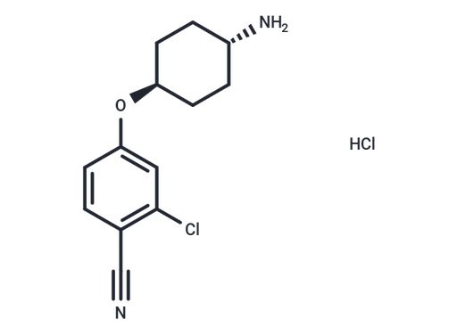 4-[(Trans-4-aminocyclohexyl)oxy]-2-chloro-Benzonitrile hydrochloride