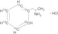 DL-Amphetamine- 13C6 Hydrochloride